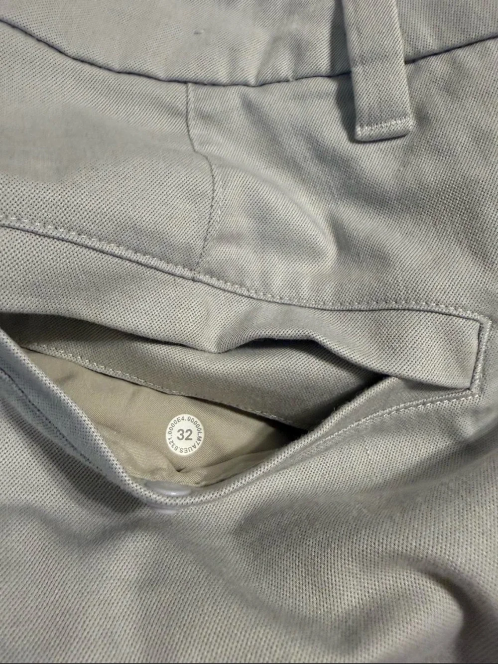 Men’s Lululemon Blueish Gray ABC Classic-Fit Golf Shorts